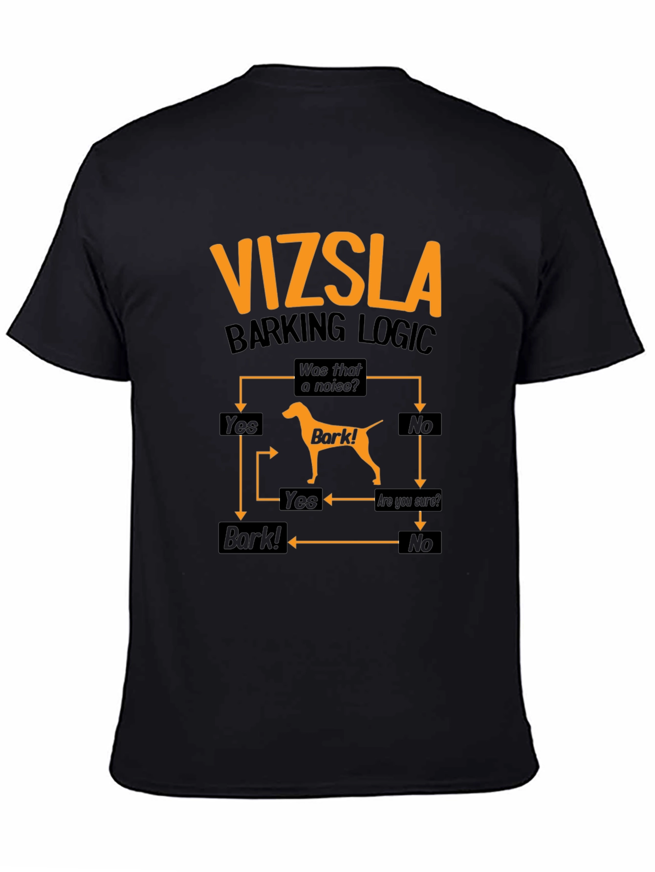 Vizsla Barking Logic T-Shirt