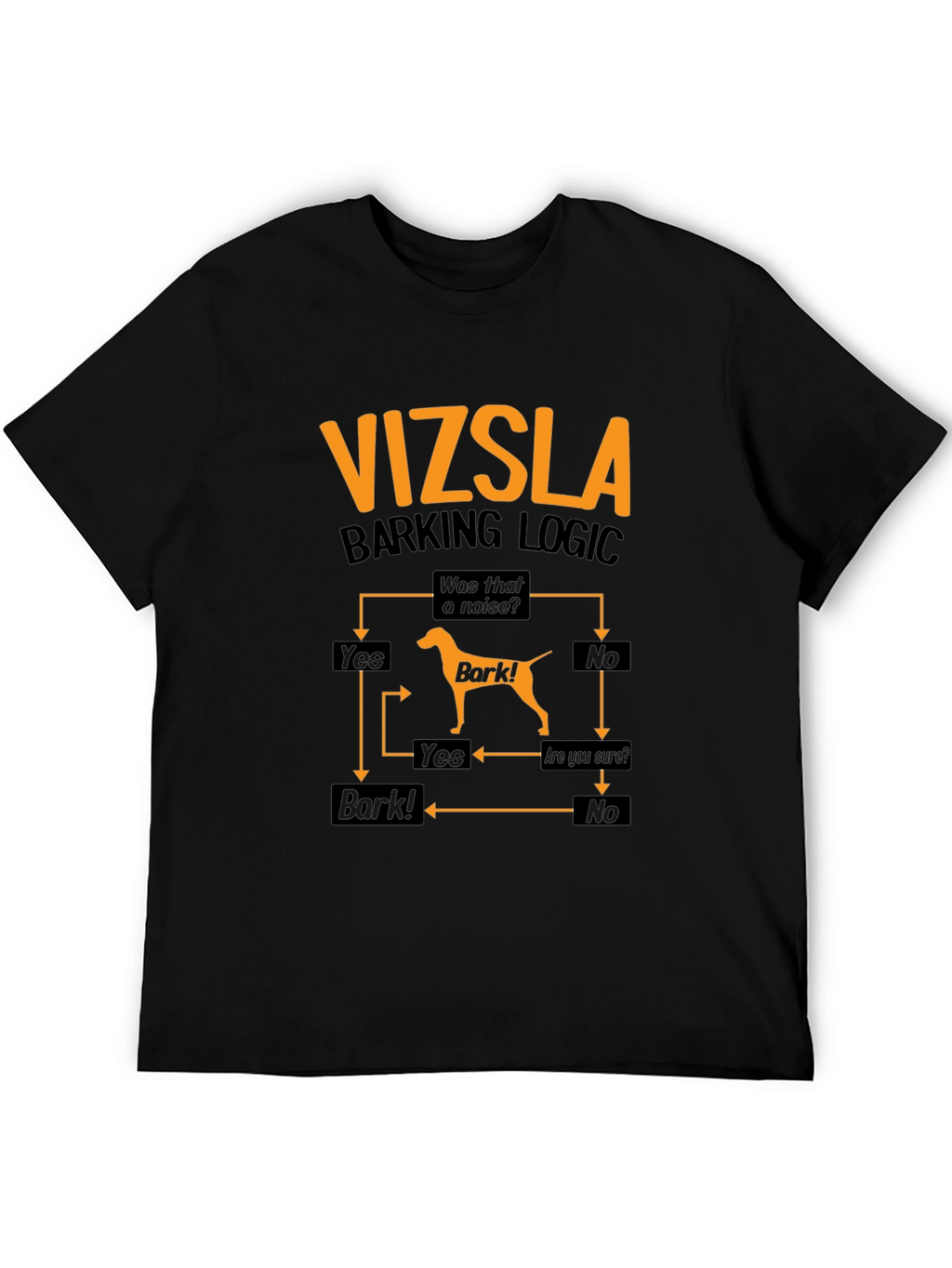 Vizsla Barking Logic T-Shirt