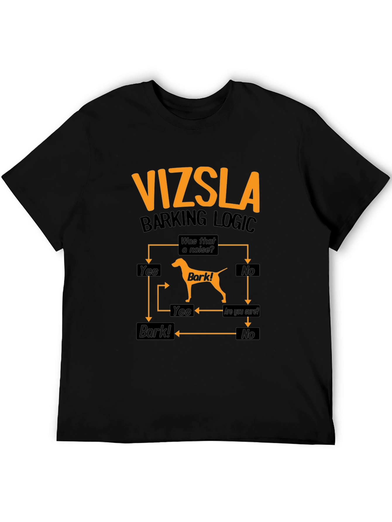 Vizsla Barking Logic T-Shirt