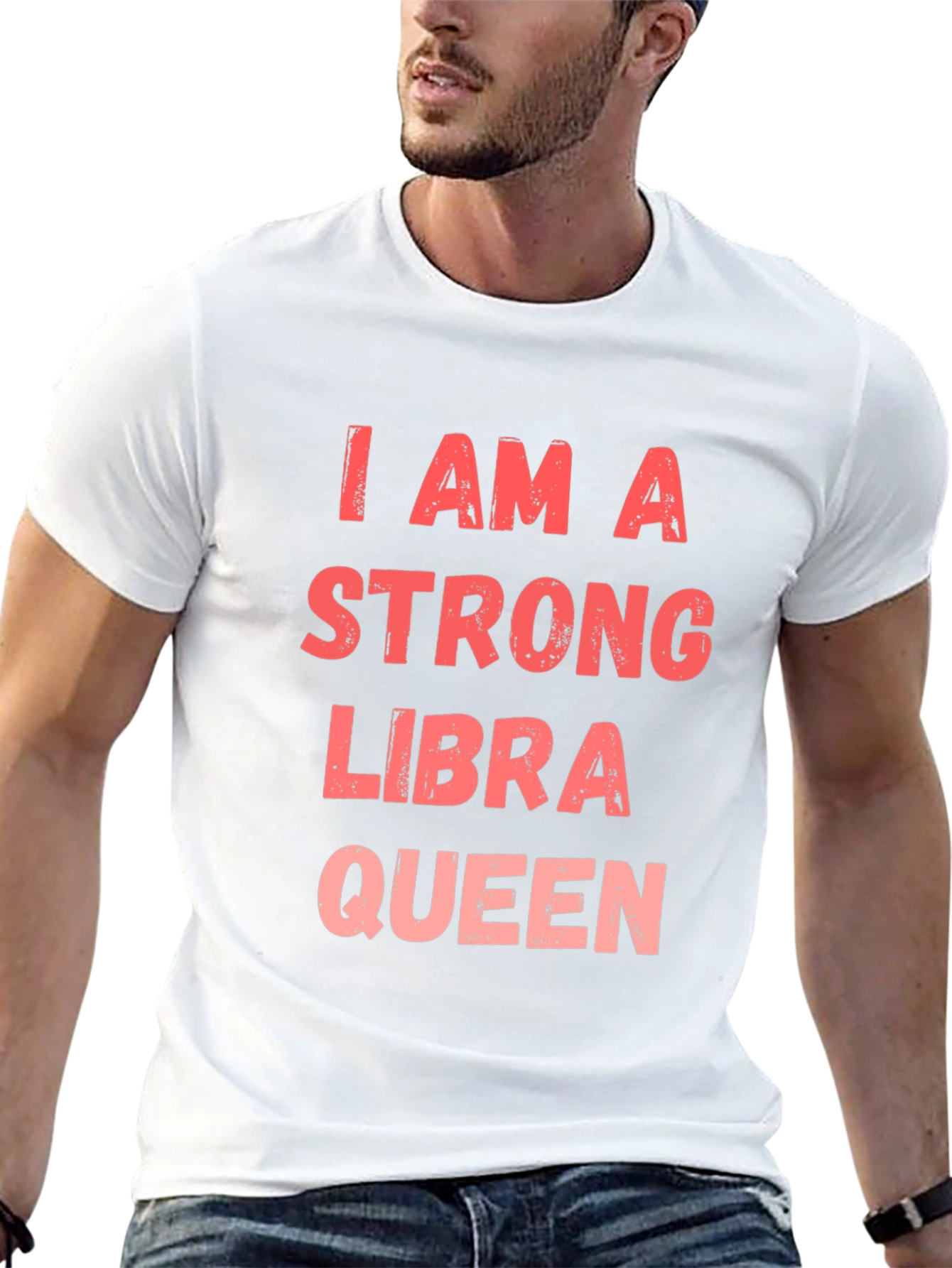 Strong Libra Queen Black T-Shirt
