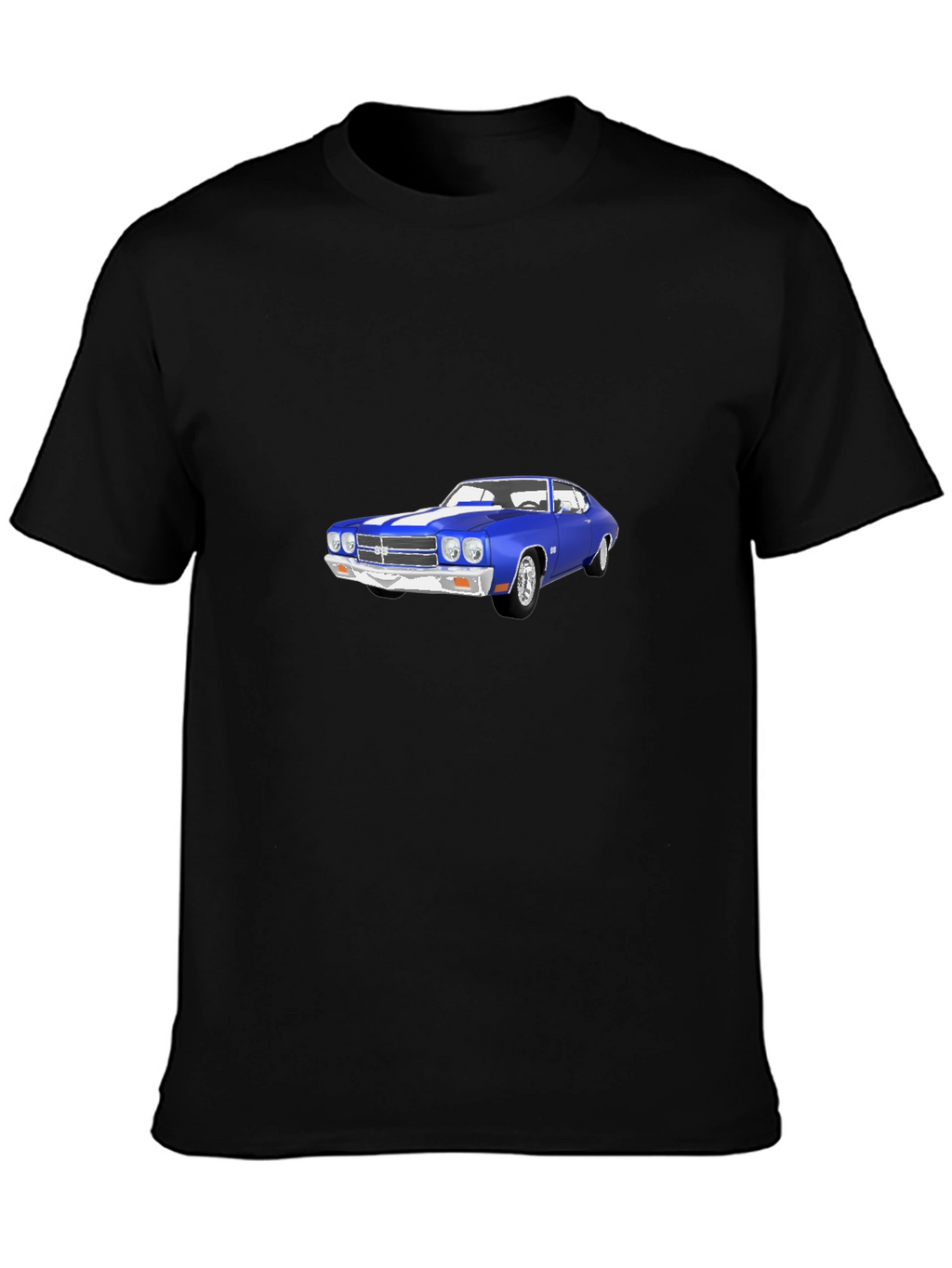 Classic Car Graphic Tee - Stylish Black T-Shirt