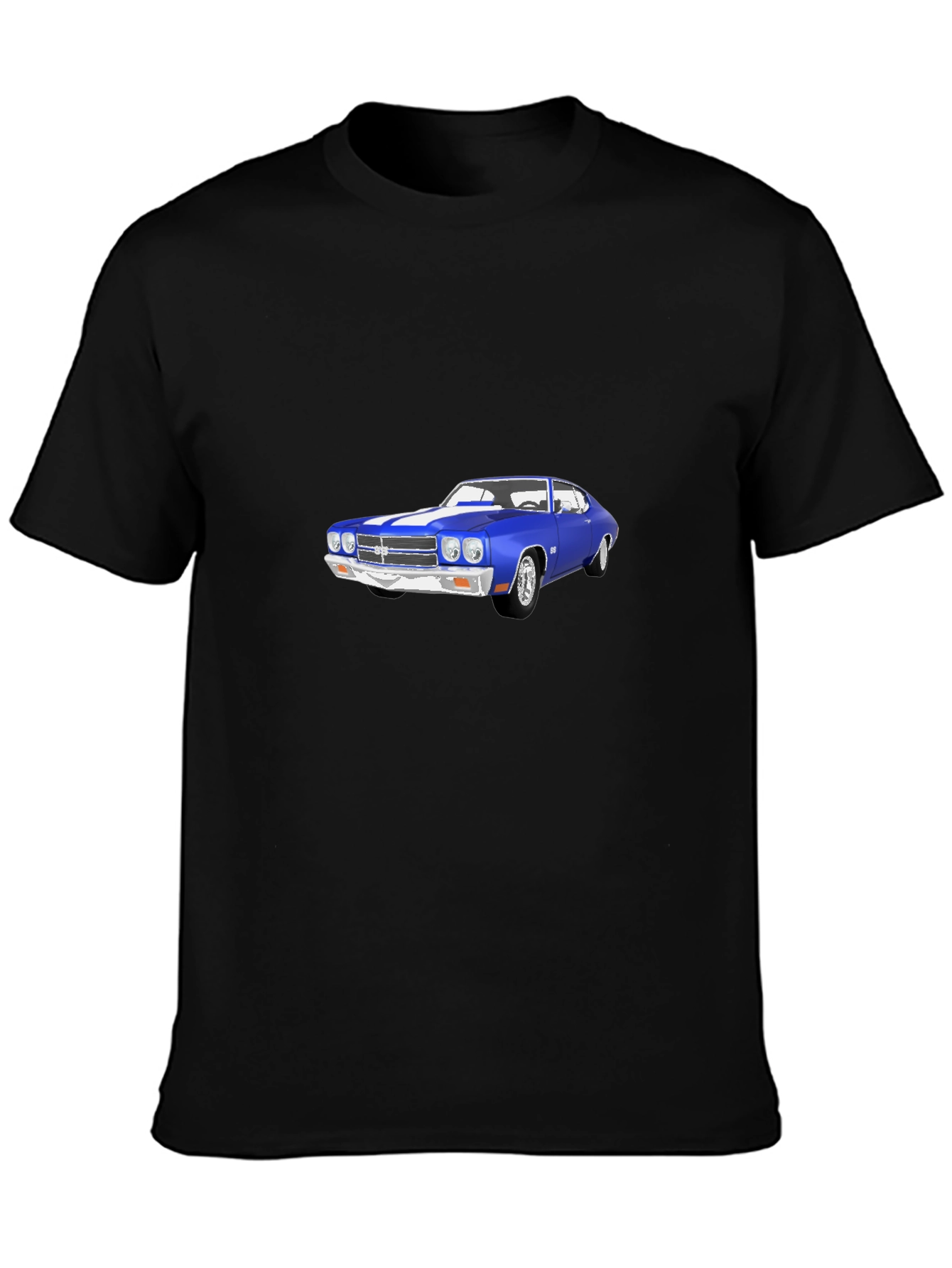 Classic Car Graphic Tee - Stylish Black T-Shirt