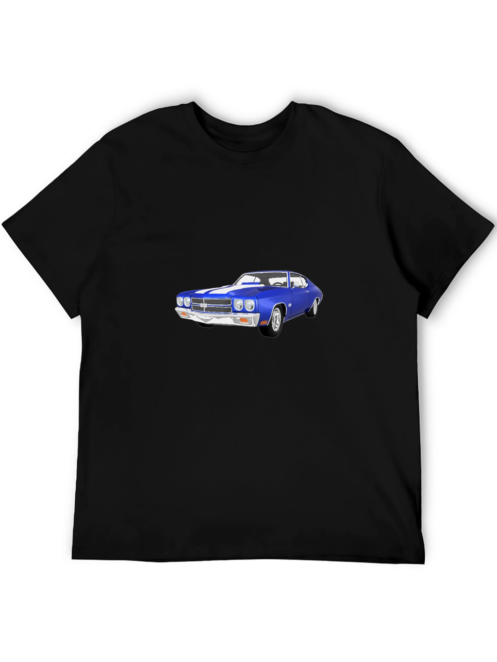 Classic Car Graphic Tee - Stylish Black T-Shirt
