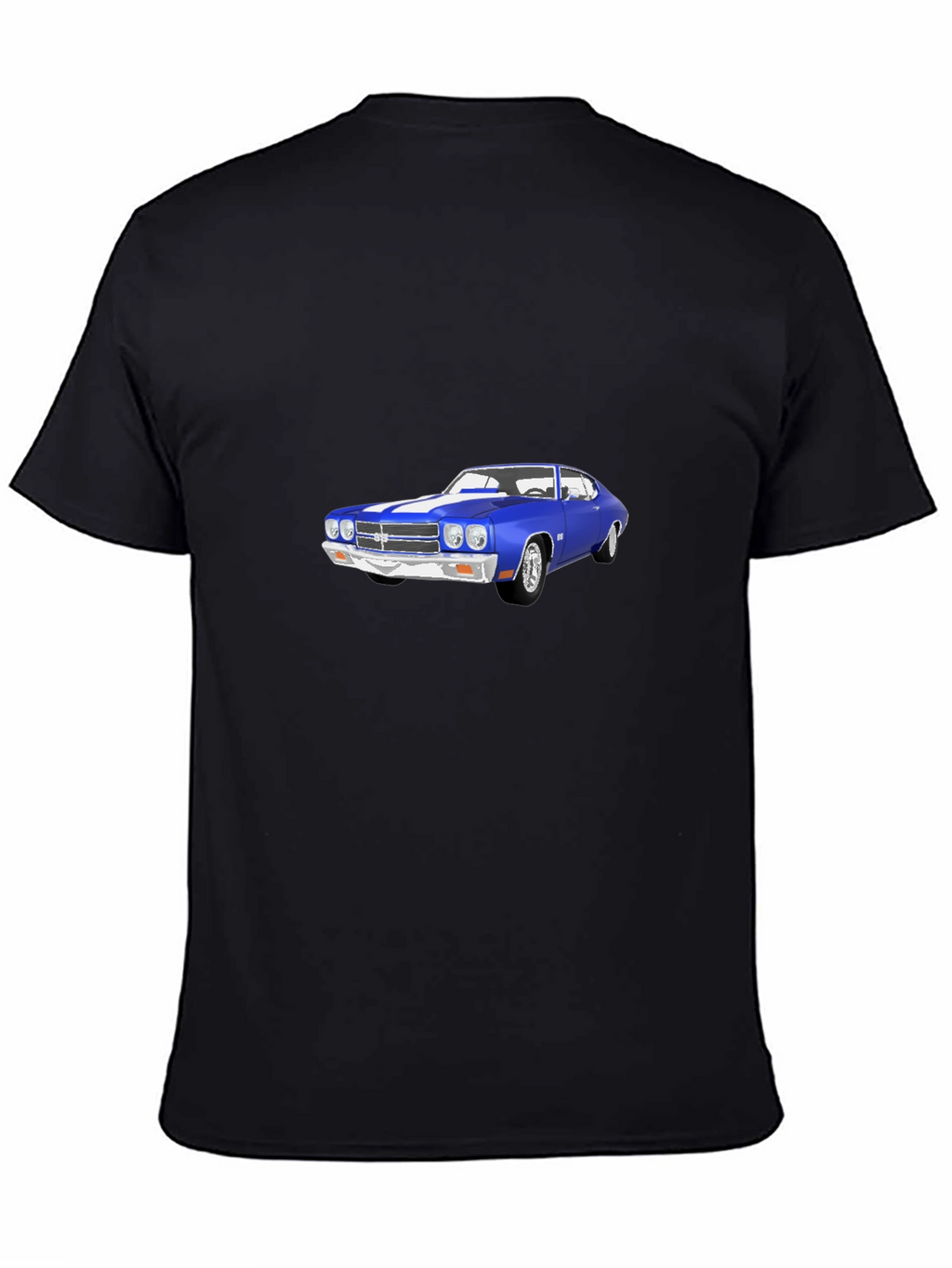 Classic Car Graphic Tee - Stylish Black T-Shirt