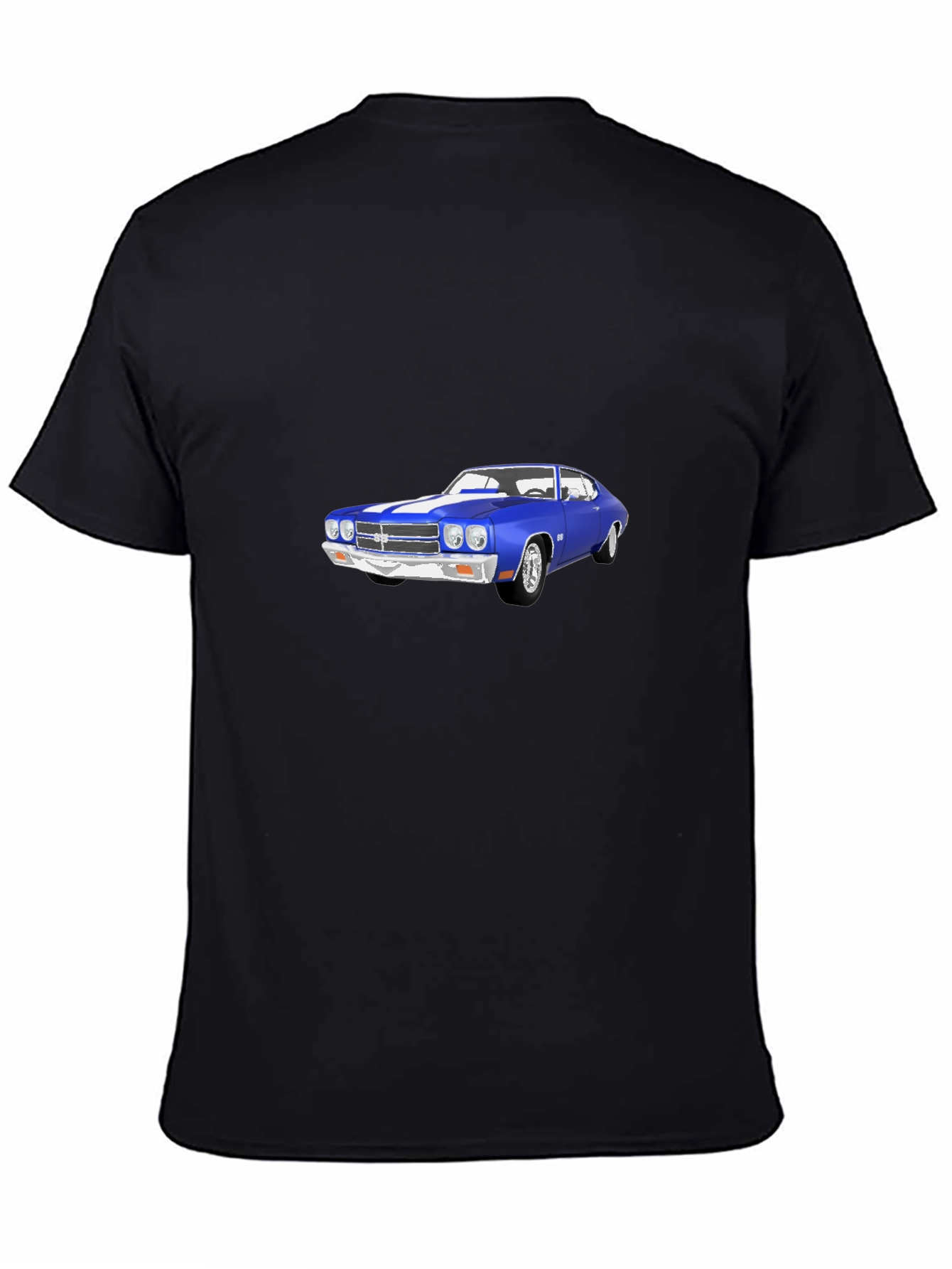 Classic Car Graphic Tee - Stylish Black T-Shirt