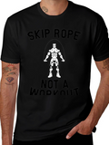 Skip Rope T-Shirt: Workout Motivation