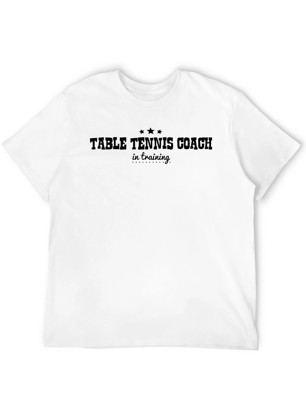 Table Tennis Coach in Training T-Shirt