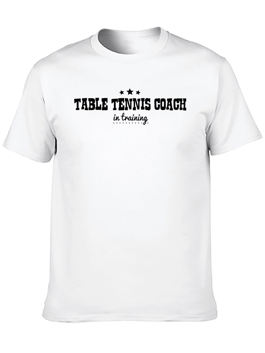 Table Tennis Coach in Training T-Shirt