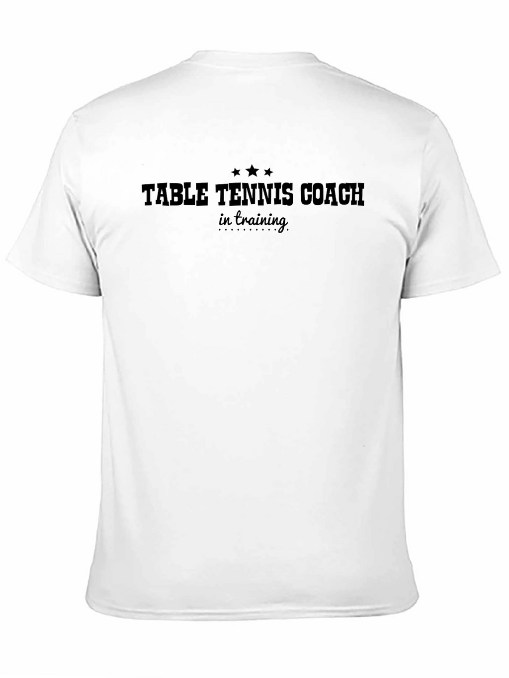 Table Tennis Coach in Training T-Shirt