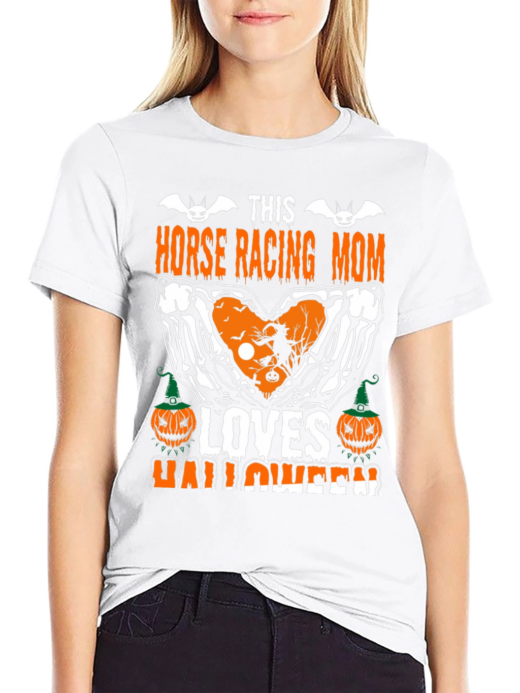 Horse Racing Mom Halloween T-Shirt