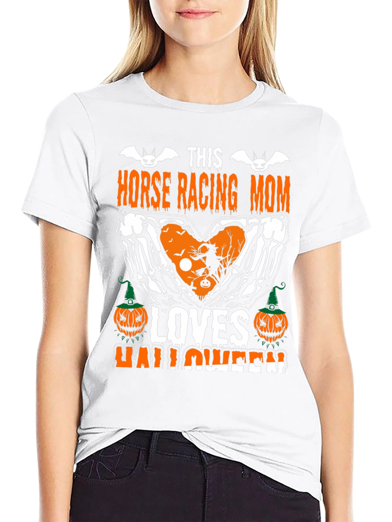 Horse Racing Mom Halloween T-Shirt