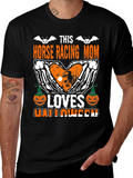 Horse Racing Mom Halloween T-Shirt