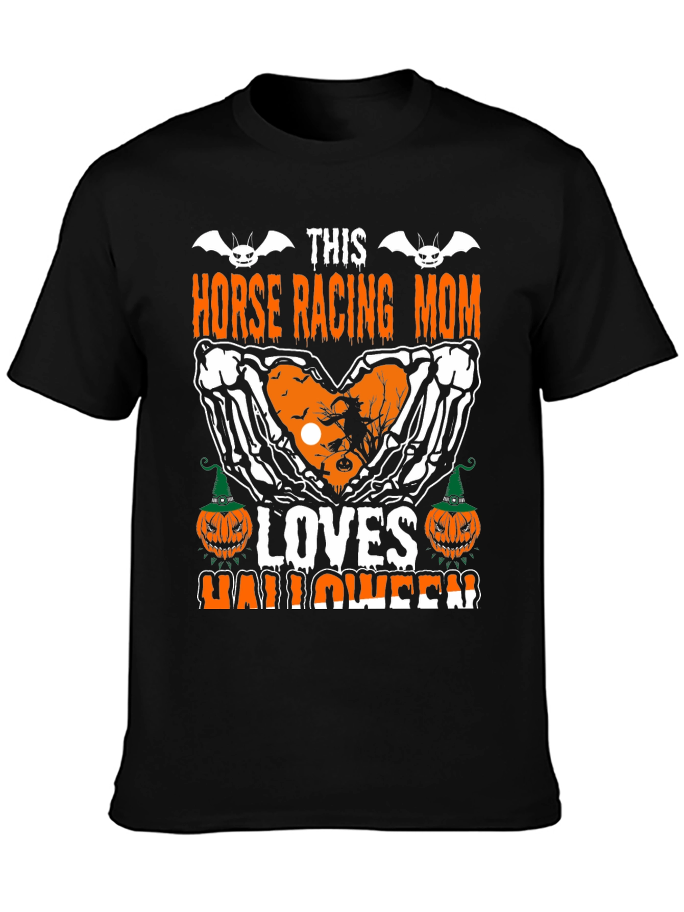 Horse Racing Mom Halloween T-Shirt