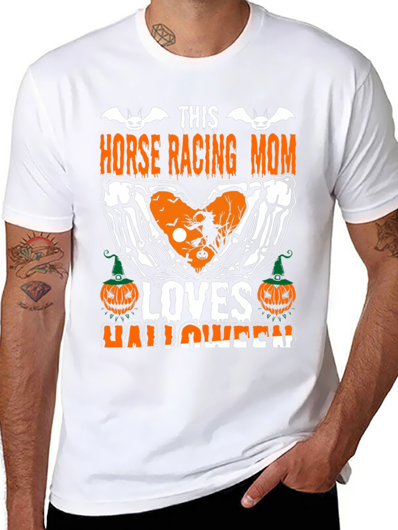 Horse Racing Mom Halloween T-Shirt