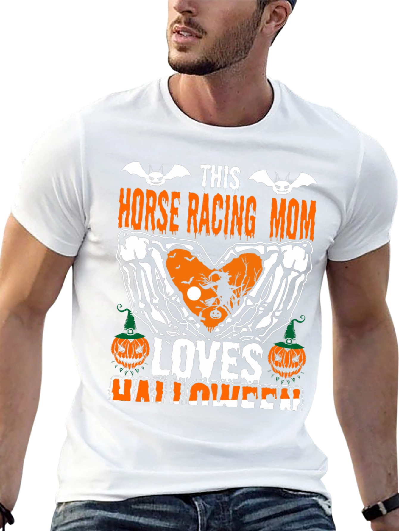 Horse Racing Mom Halloween T-Shirt
