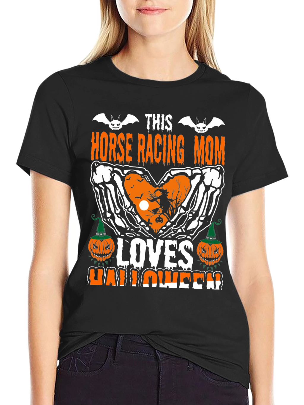 Horse Racing Mom Halloween T-Shirt