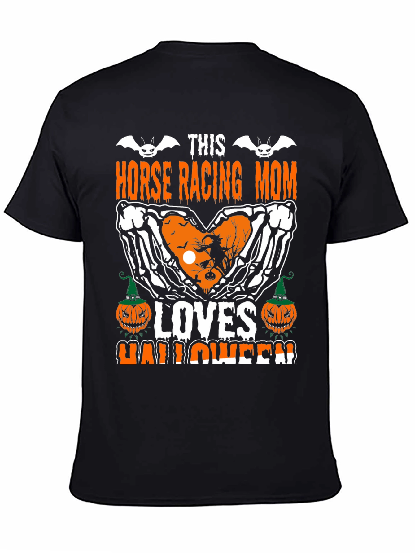 Horse Racing Mom Halloween T-Shirt