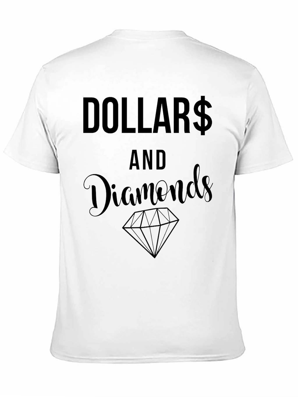 Dollar and Diamonds Graphic Tee