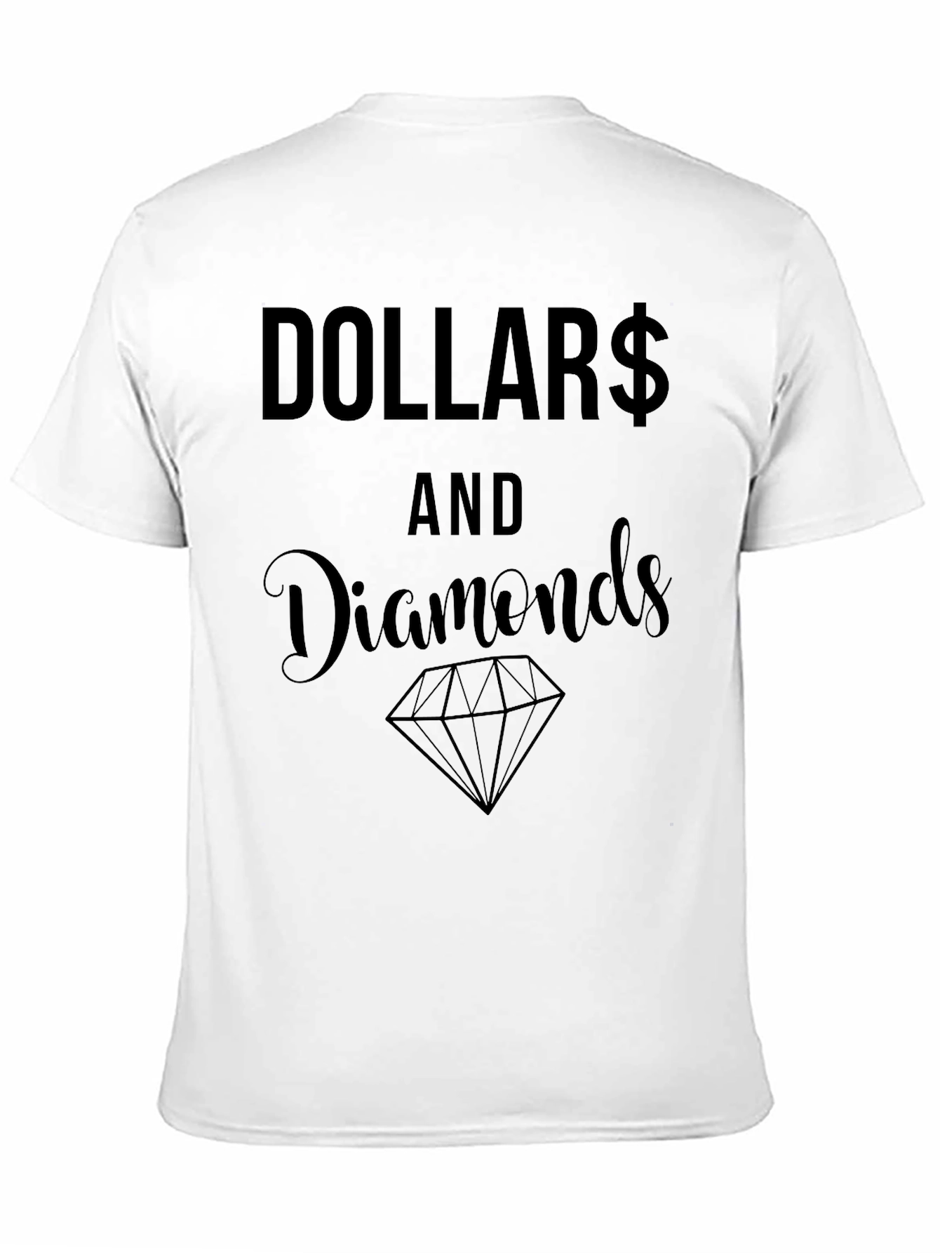 Dollar and Diamonds Graphic Tee
