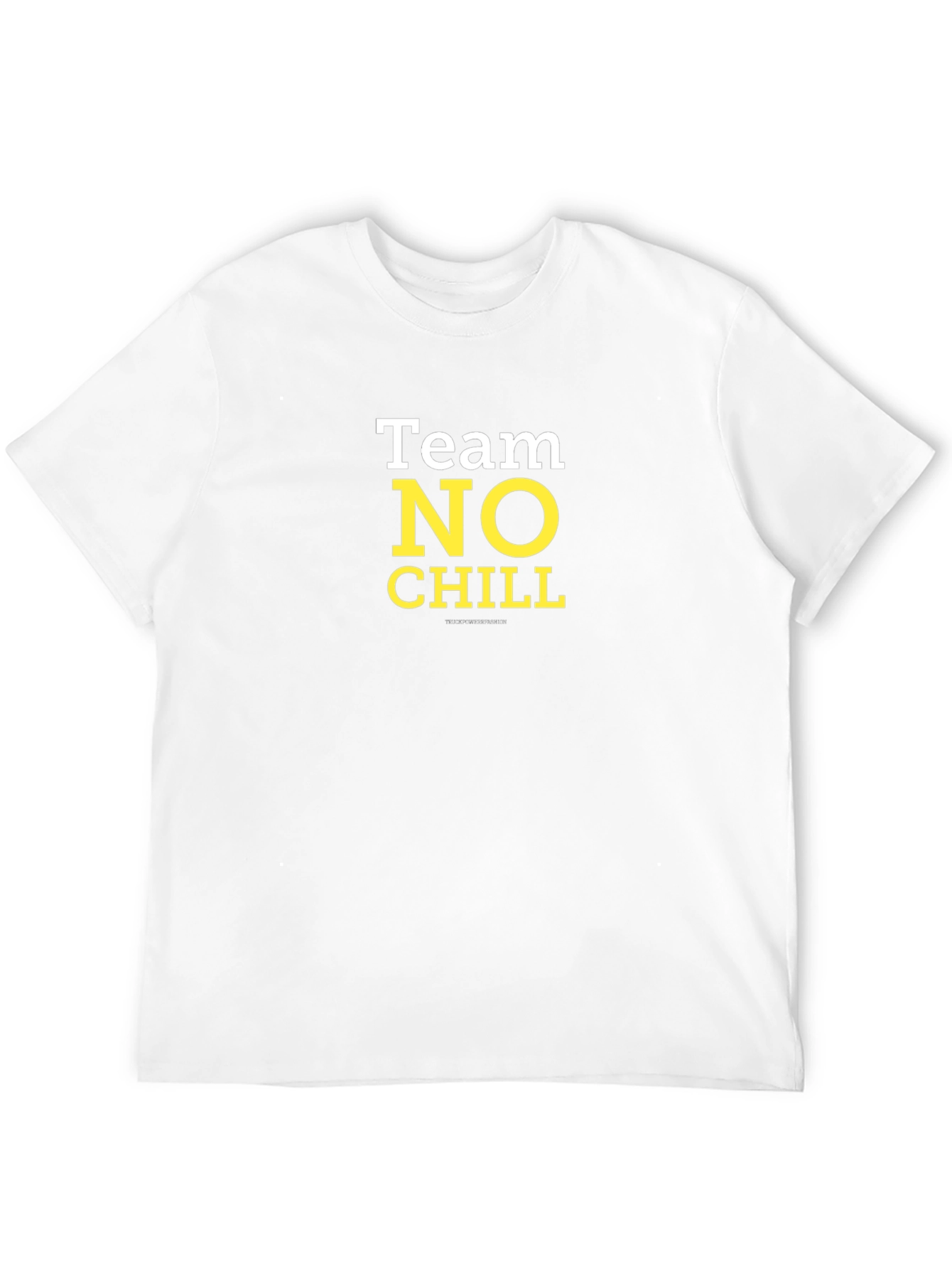 Team No Chill T-Shirt - Black Cotton Tee