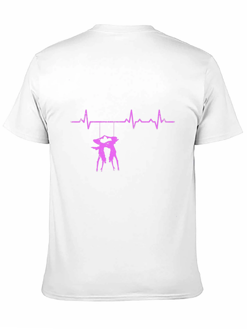 Heartbeat Tango Dancer Black T-Shirt