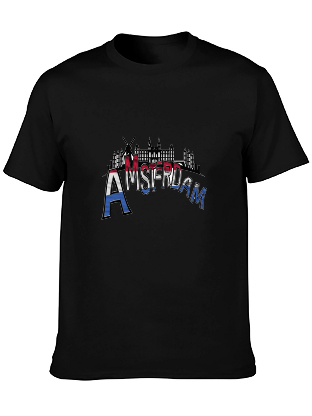 Amsterdam T-Shirt - Cityscape Design