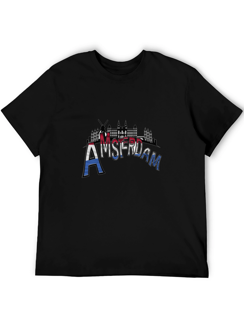 Amsterdam T-Shirt - Cityscape Design