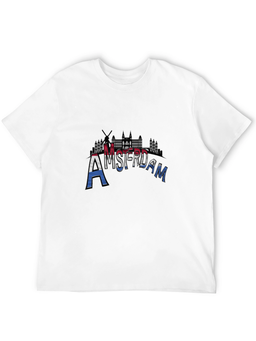 Amsterdam T-Shirt - Cityscape Design