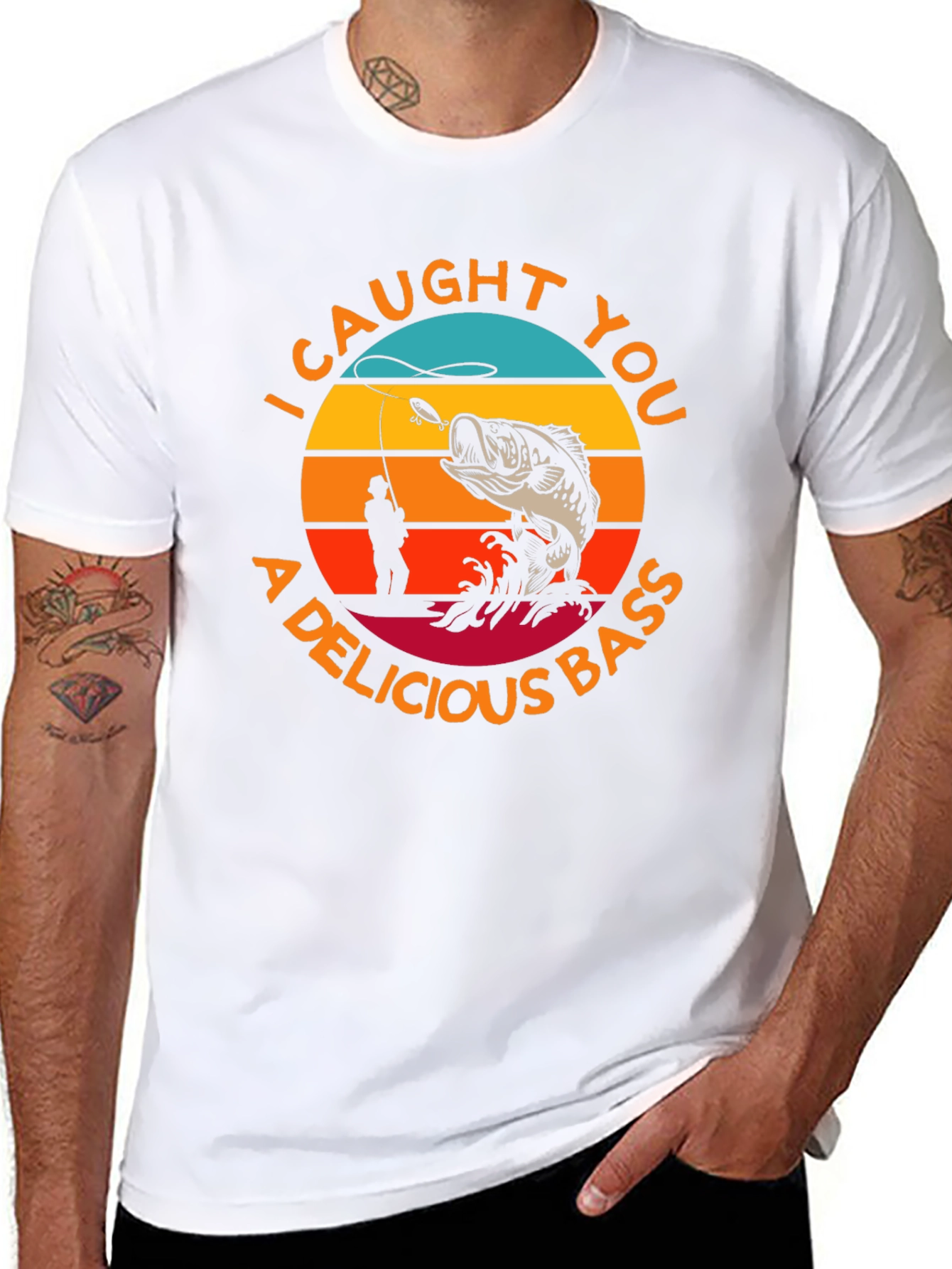 I Caught You A Delicious Bass T-Shirt