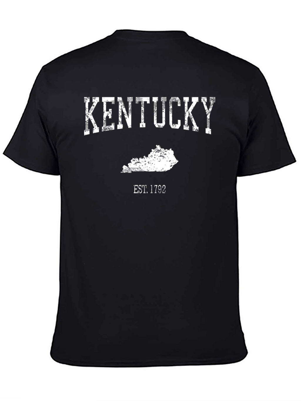 Kentucky State Est. 1792 Black T-Shirt