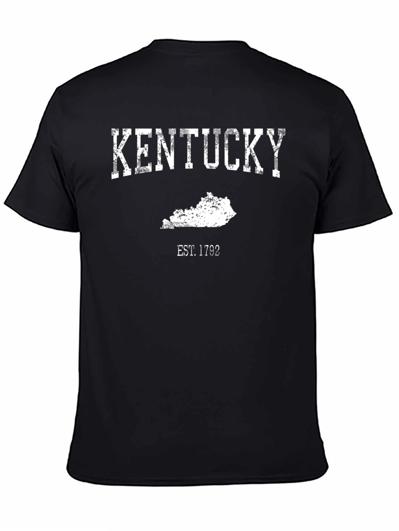 Kentucky State Est. 1792 Black T-Shirt