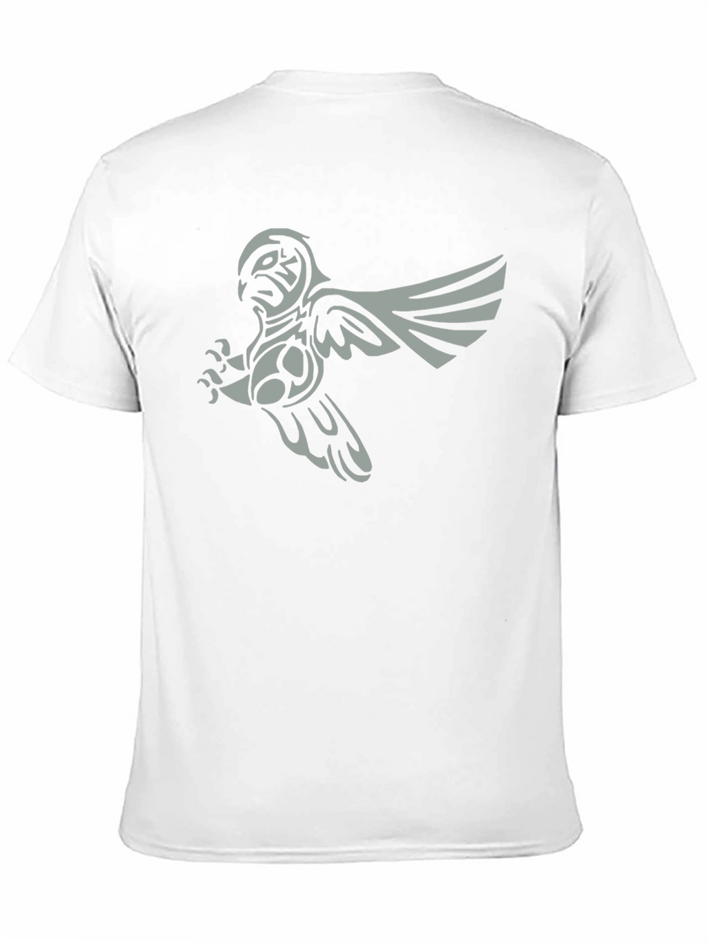 Tribal Owl Graphic Tee - Mens Black T-Shirt