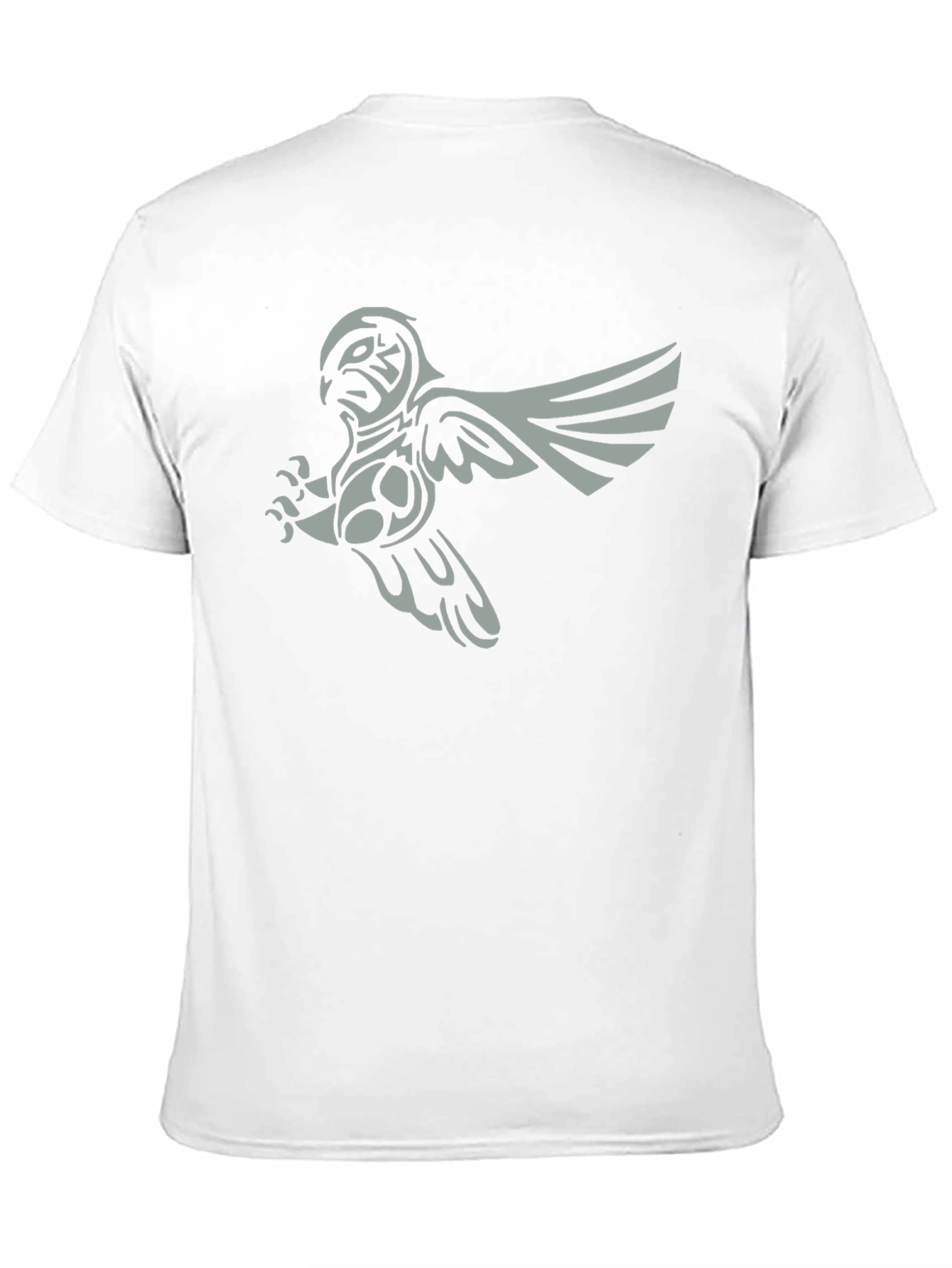 Tribal Owl Graphic Tee - Mens Black T-Shirt