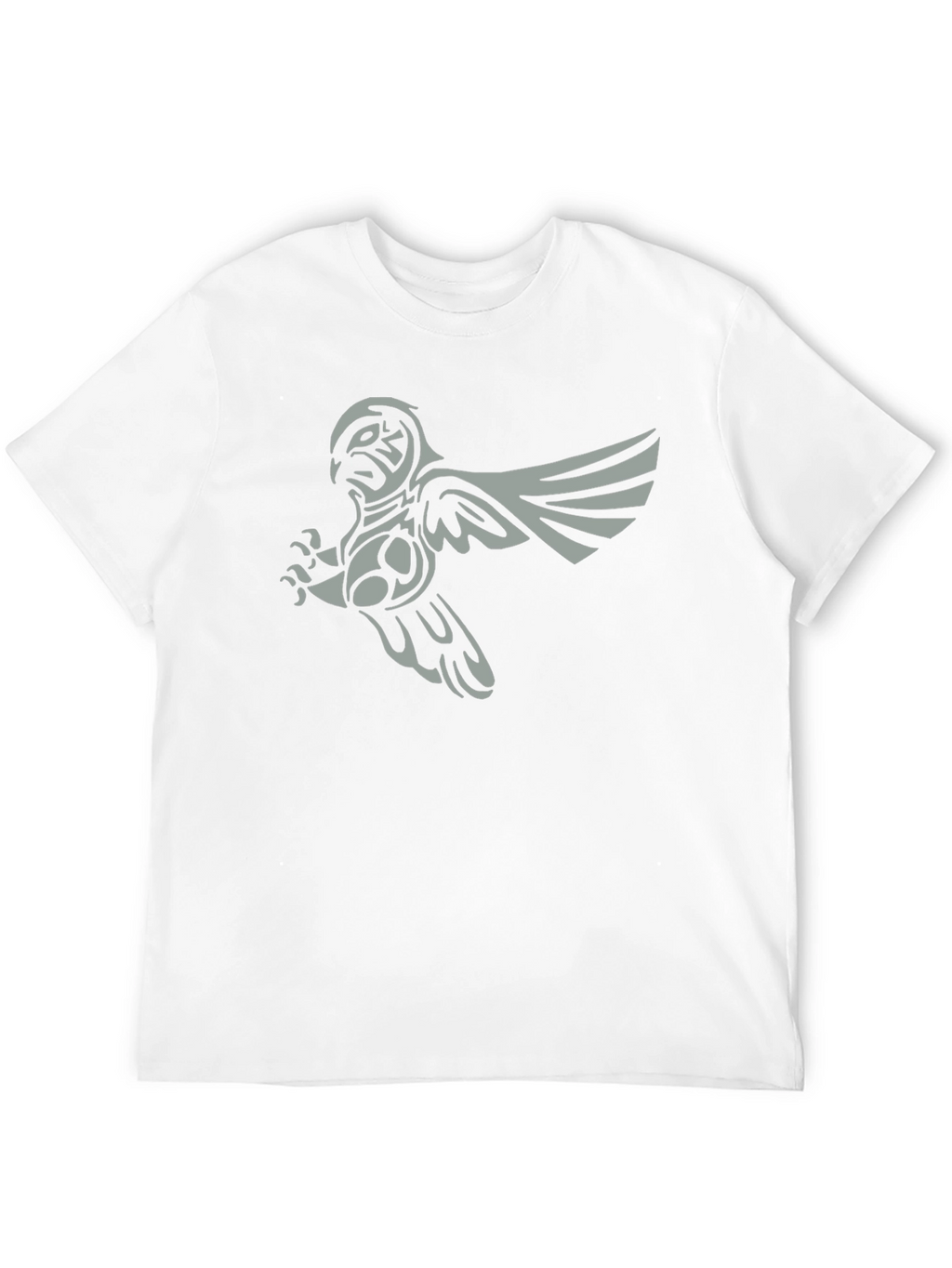Tribal Owl Graphic Tee - Mens Black T-Shirt