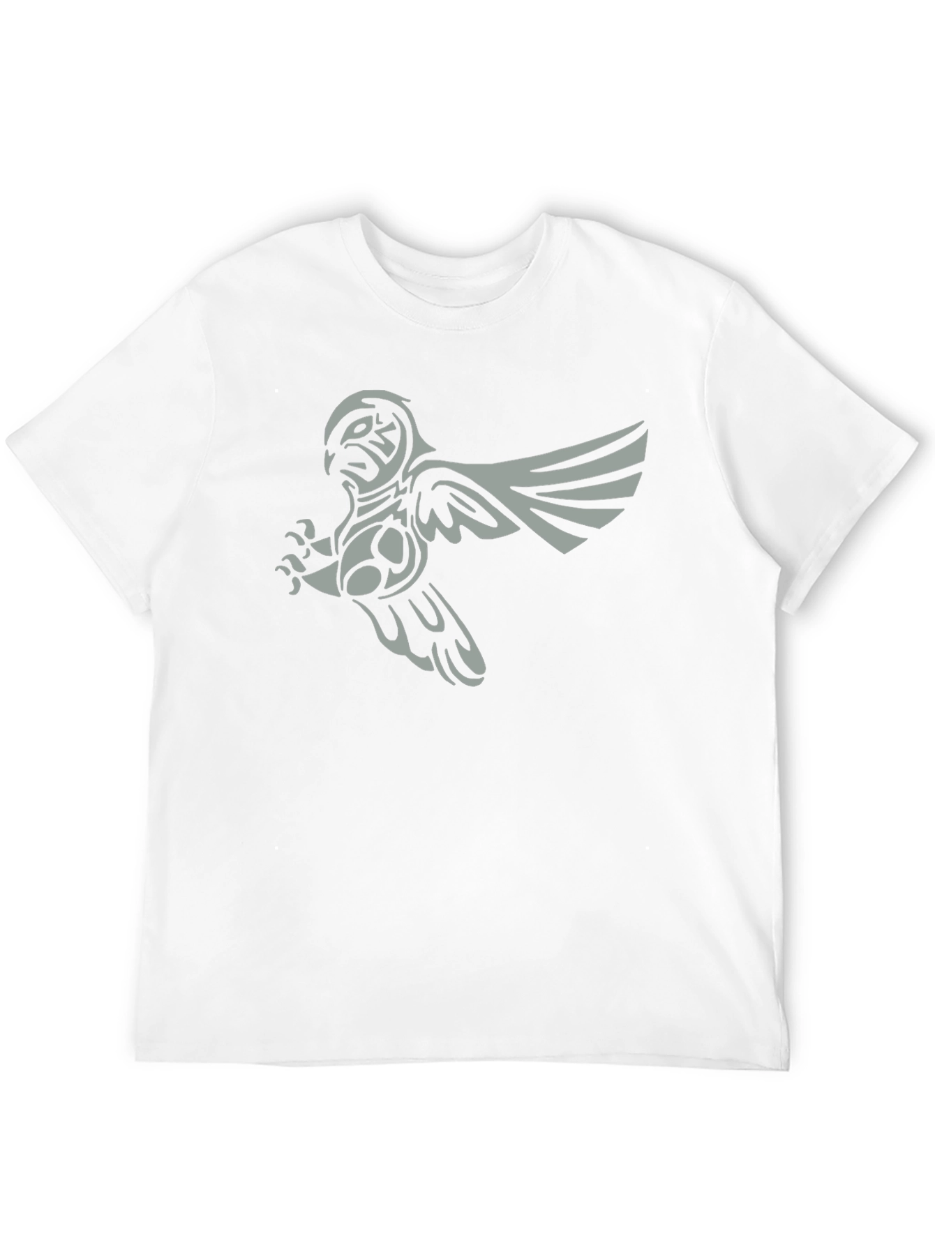 Tribal Owl Graphic Tee - Mens Black T-Shirt