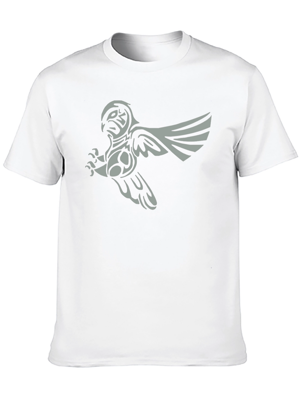 Tribal Owl Graphic Tee - Mens Black T-Shirt