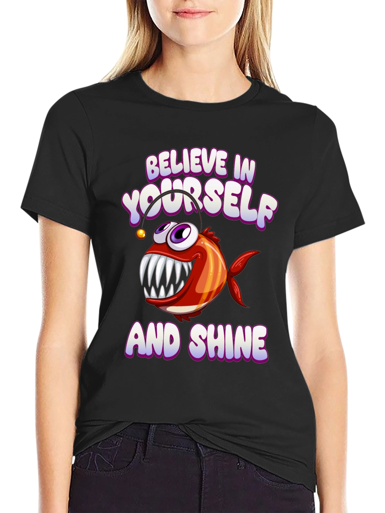 Believe in Yourself and Shine Graphic T-Shirt