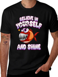 Believe in Yourself and Shine Graphic T-Shirt