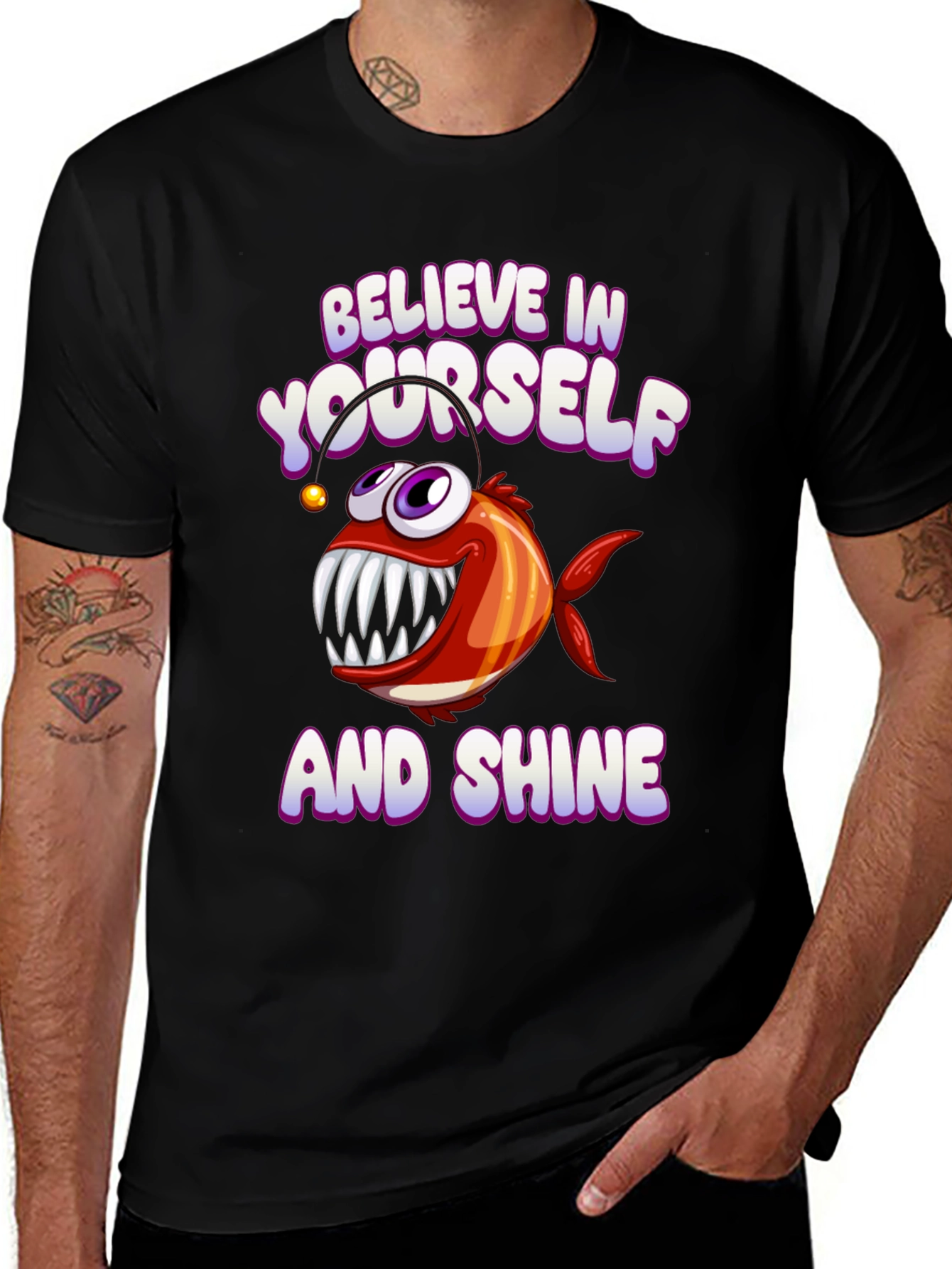 Believe in Yourself and Shine Graphic T-Shirt