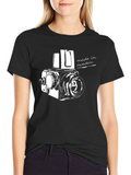 Retro Camera T-Shirt - Made in Sweden