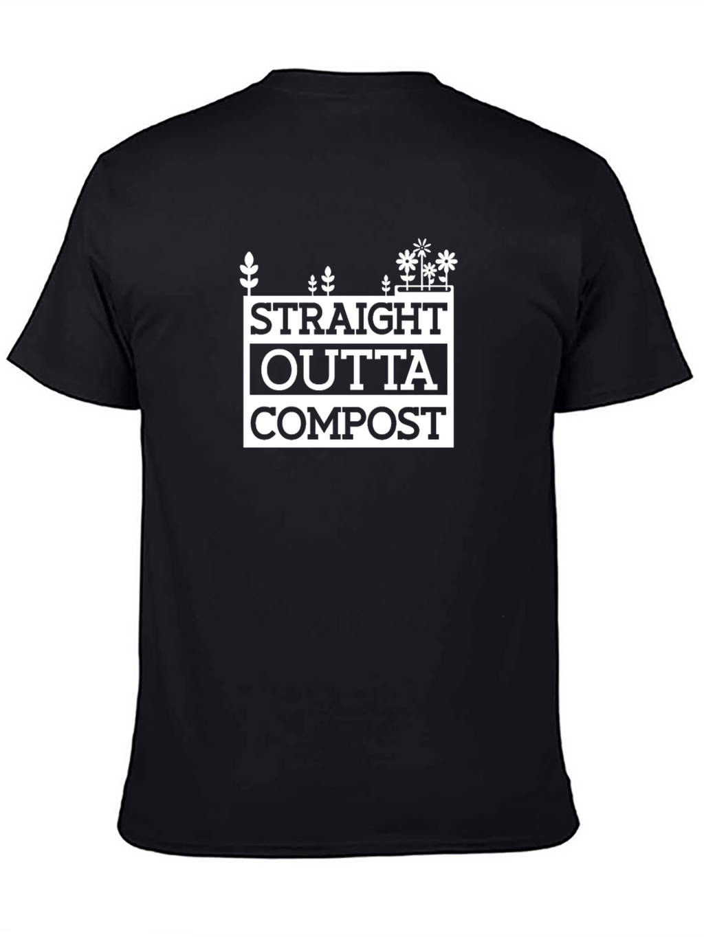 Straight Outta Compost Novelty T-Shirt