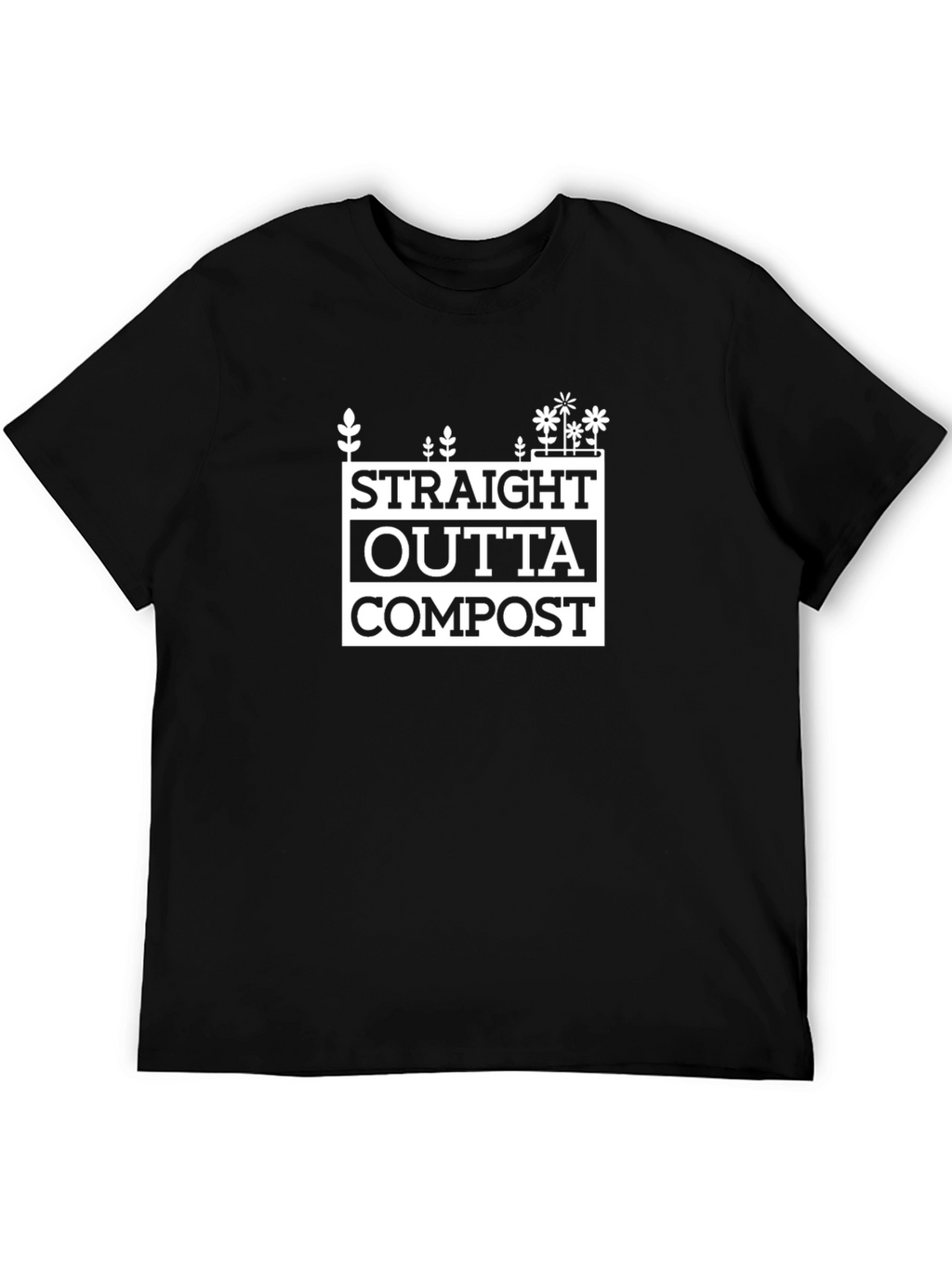 Straight Outta Compost Novelty T-Shirt
