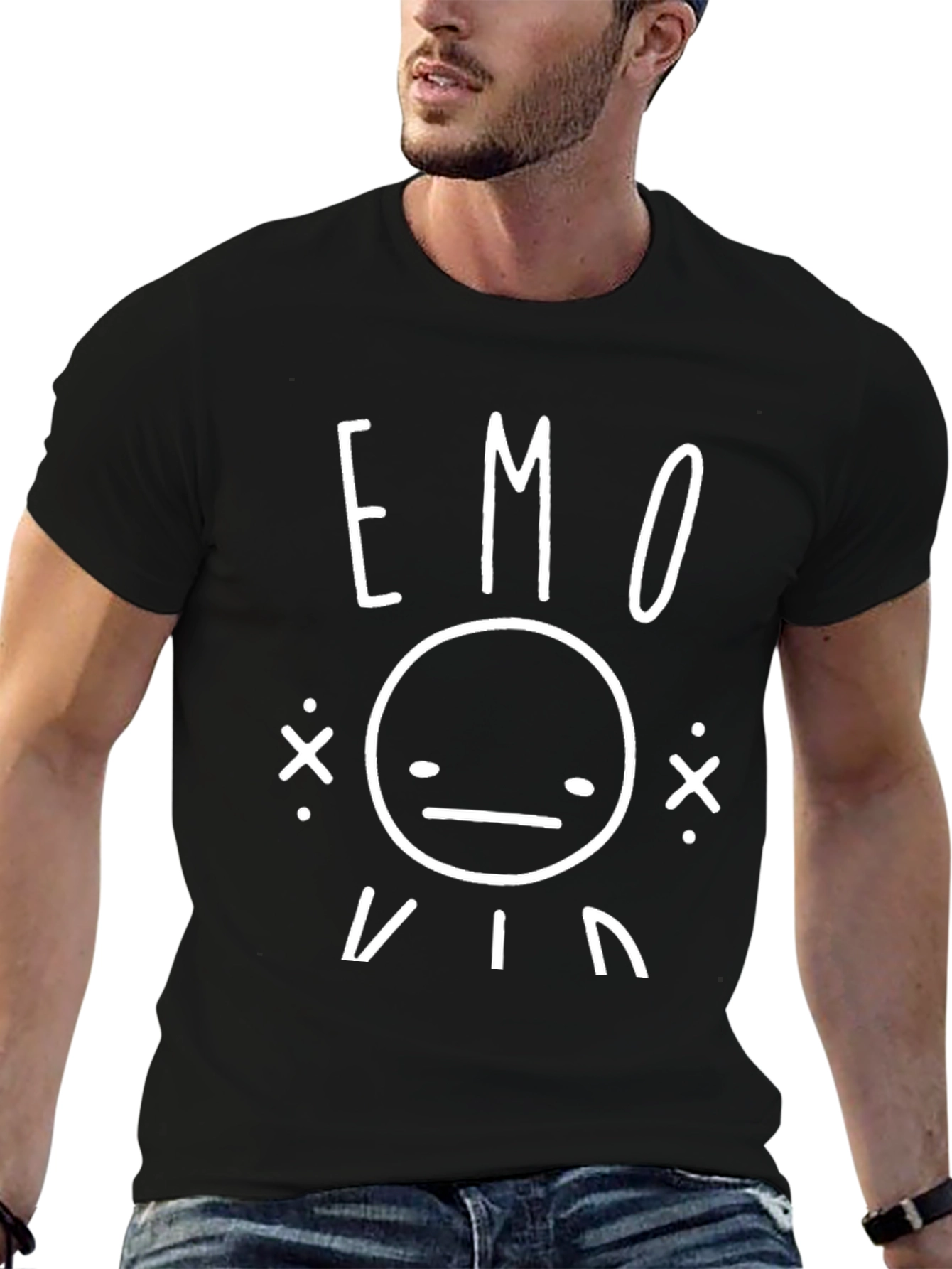 Emo Kid Graphic T-Shirt