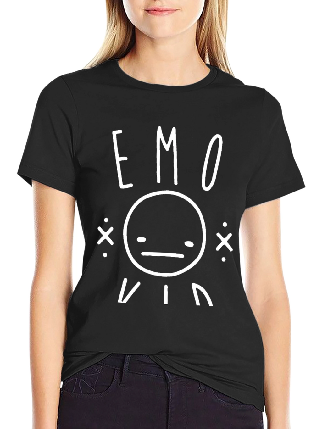 Emo Kid Graphic T-Shirt