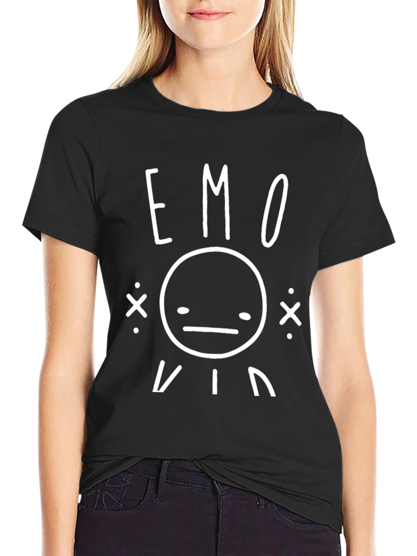 Emo Kid Graphic T-Shirt