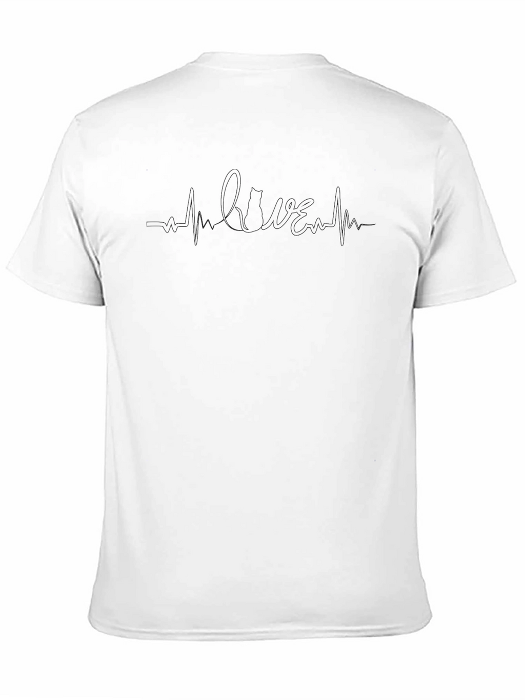 Heartbeat Live Graphic Tee - Black