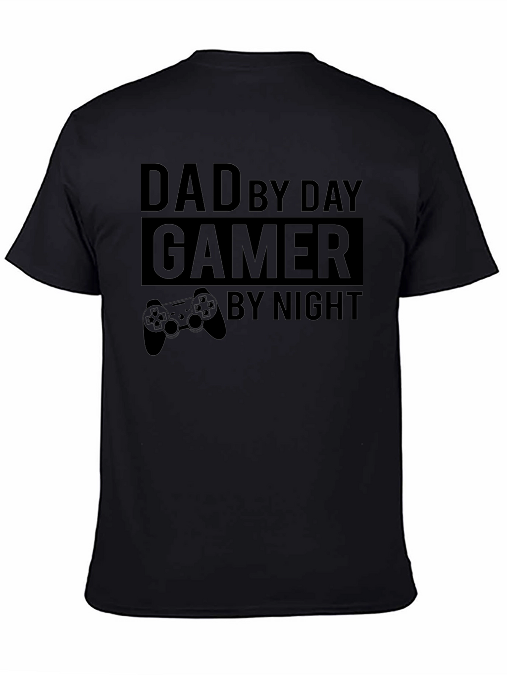 Dad by Day Gamer by Night Graphic T-Shirt