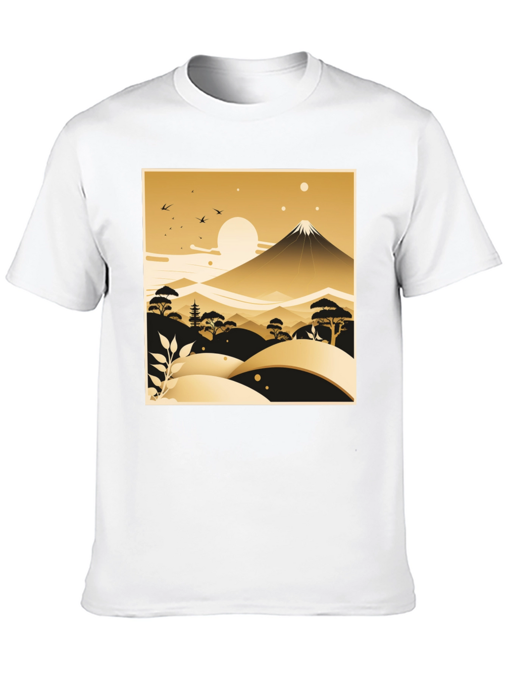 Japanese Landscape Graphic Tee