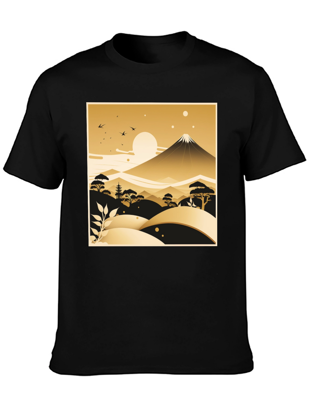 Japanese Landscape Graphic Tee