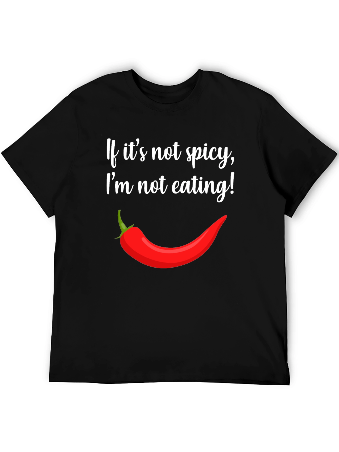 Spicy Food Lover T-Shirt - Chili Pepper Graphic Tee